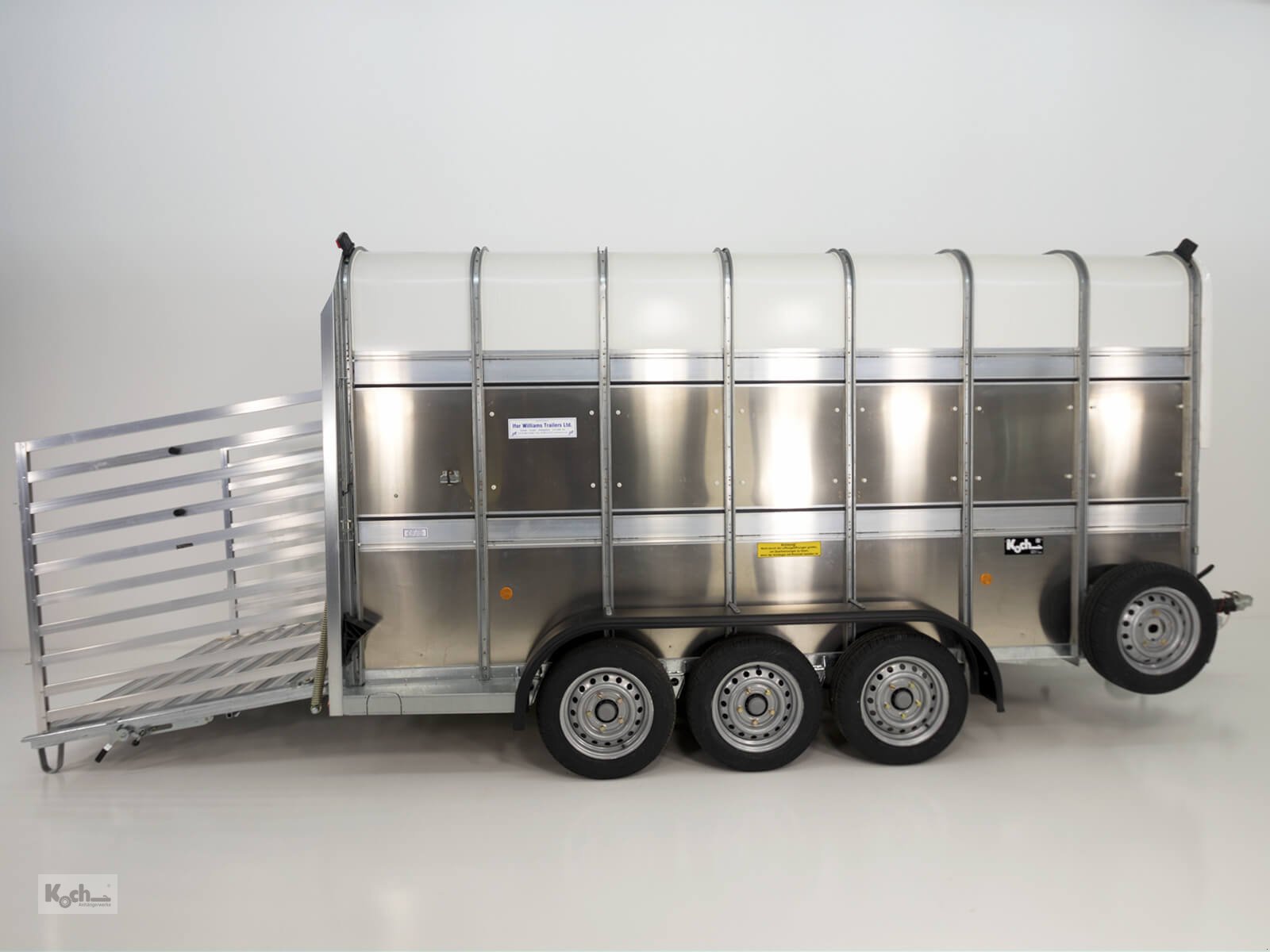 Anhänger of the type Ifor Williams Viehanhänger TA510 178x434 Höhe:213 3,5t|Tridem|Doppelstock (Vi11651939Iw), Neumaschine in Winsen (Luhe) (Picture 5)